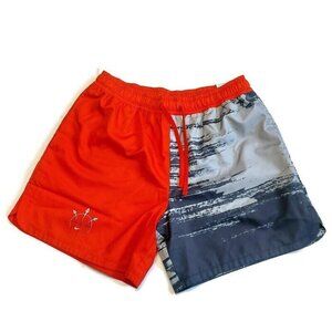 Nike Woven Flow Summer Hoop Shorts Mens Size L Standard Fit DV9605-657 Black Red